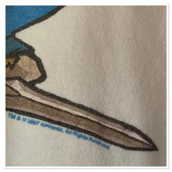 The Legend Of Zelda Four Swords Adventures Vintage Y2K 2007 Promo T-Shirt - Picture 6 of 7